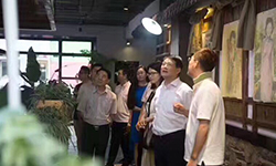 十秒到：青島市政府辦公廳一行到博多集團青島分公司考察指導